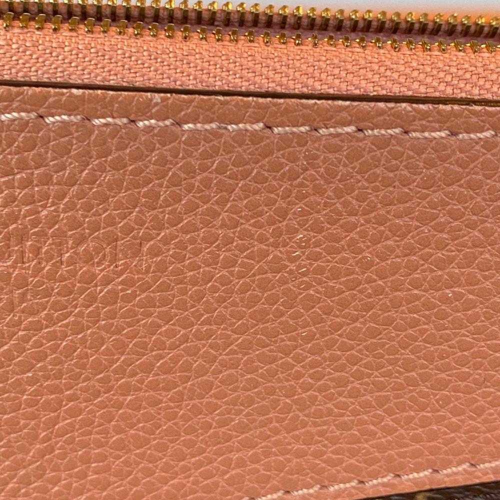 Authentic Louis Vuitton Daily Pouch Peach (rare color) Clutch - Picture 12 of 14